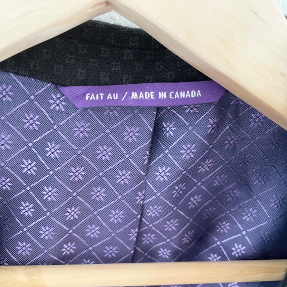 Ted Baker Men’s Blazer Endurance Terrance SPJ Wool Cashmere Tweed Black 46R - Picture 3 of 12